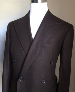 NWT $3295 Ralph Lauren Purple Label Мужской пиджак Коричневый 36S США/46S ЕС Италия