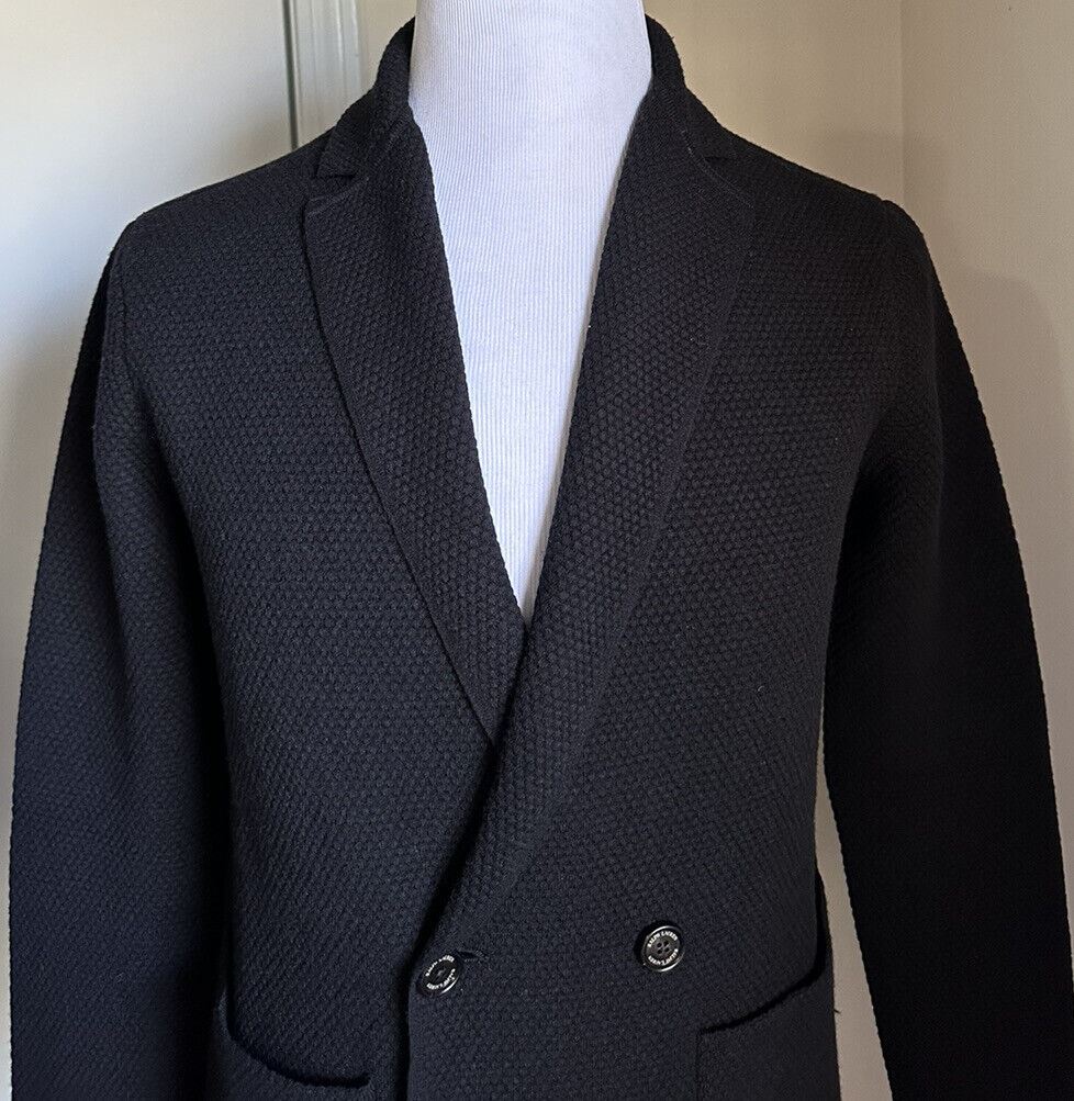NWT $1695 Ralph Lauren Purple Label Мужской кардиган с шалью, свитер, куртка, черный XS