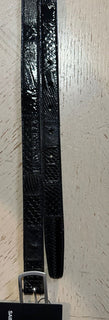 New $1850 Saint Laurent Men Patch Mix PAY/STRU/TEJ AY/GOYA Leather Black 32/85