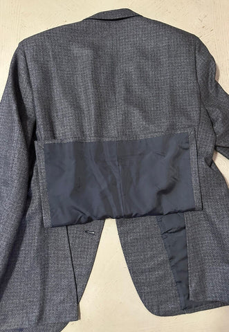Neu mit Etikett: 6600 $ Brioni Herren-Sportmantel-Blazer aus Kaschmir/Seide DK Grau 46R US/56R Eu
