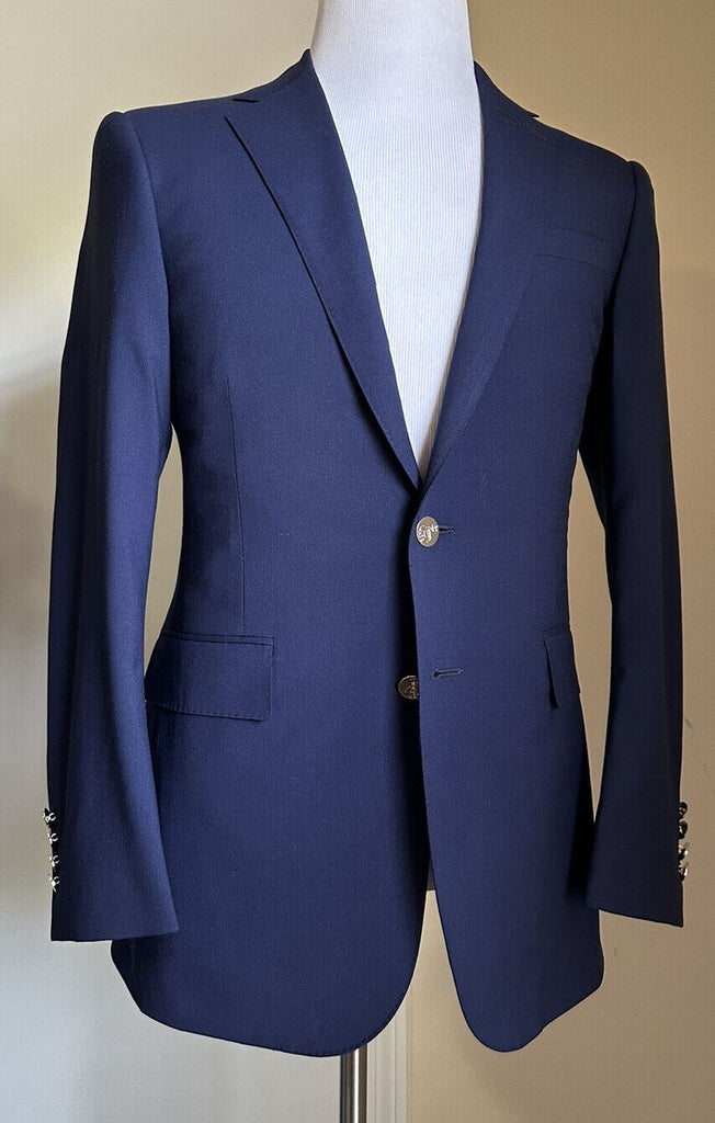 NWT $299 Ralph Lauren Black Label Мужской спортивный пиджак Королевский темно-синий 38S/48S Италия