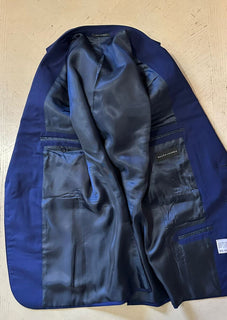 NWT $299 Ralph Lauren Black Label Мужской спортивный пиджак Королевский темно-синий 38S/48S Италия