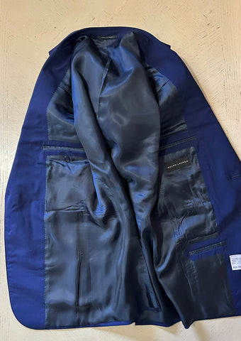 NWT $299 Ralph Lauren Black Label Men Sport Coat Blazer Royal Navy 38S/48S Italy