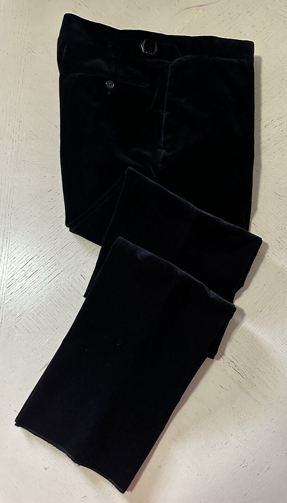 NWT $595 Ralph Lauren Purple Label Мужские вельветовые брюки черные 38 США (54 ЕС) Ita
