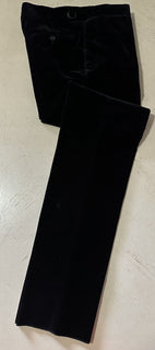NWT $595 Ralph Lauren Purple Label Мужские вельветовые брюки черные 38 США (54 ЕС) Ita