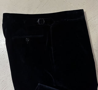 NWT $595 Ralph Lauren Purple Label Мужские вельветовые брюки черные 38 США (54 ЕС) Ita