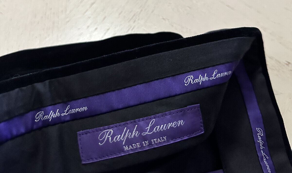 NWT $595 Ralph Lauren Purple Label Men corduroy pants Black 38 US ( 54 Eu ) Ita