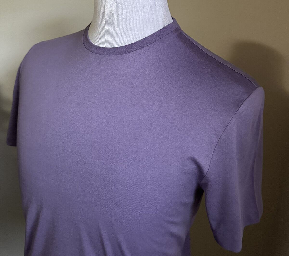 NWT Ralph Lauren Purple Label Men's Cotton T-Shirt Purple M