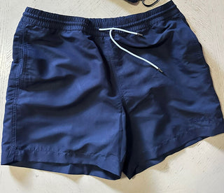 Мужские шорты для плавания NWT Ralph Lauren Purple Label, темно-синие, размер M