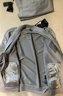Новый мужской спортивный костюм Giorgio Armani стоимостью 3590 долларов США, цвет Неббия/Серый, 36 США/46 ЕС, Италия