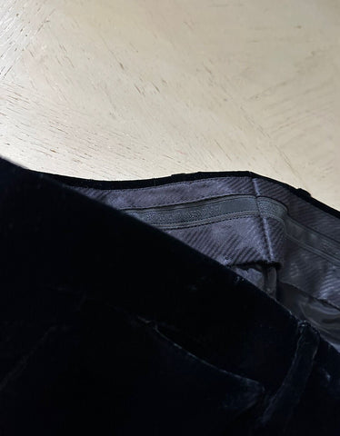 NWT $1195 Мужские вельветовые брюки Giorgio Armani Drsss черные 36 США/52 ЕС Италия
