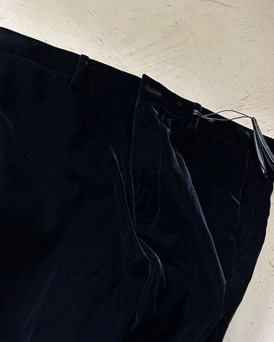 NWT $1195 Мужские вельветовые брюки Giorgio Armani Drsss черные 36 США/52 ЕС Италия