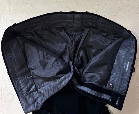 NWT $1195 Мужские вельветовые брюки Giorgio Armani Drsss черные 36 США/52 ЕС Италия