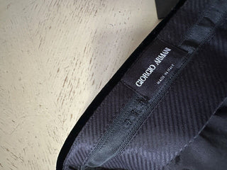 NWT $1195 Мужские вельветовые брюки Giorgio Armani Drsss черные 36 США/52 ЕС Италия