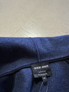 Новый мужской кашемировый спортивный костюм Giorgio Armani стоимостью $7690 темно-синий 38 US/48 EU Италия