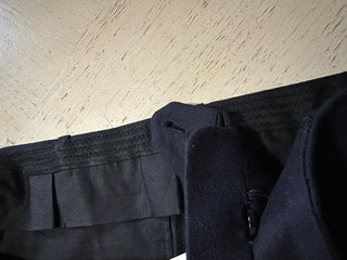 Мужские классические брюки Kiton, темно-синие 40 долларов США, 1795 долларов США, сделано вручную в Италии.