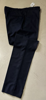 Мужские классические брюки Kiton, темно-синие 40 долларов США, 1795 долларов США, сделано вручную в Италии.