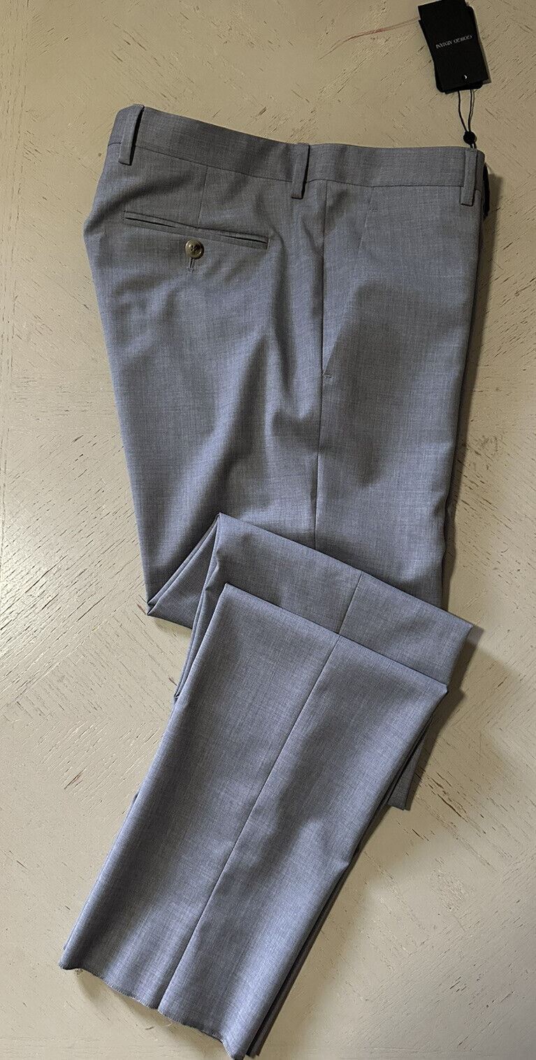 Neu mit Etikett: 825 $ Giorgio Armani Herren Drsss Hose LT Grau 32 US/48 Eu Italien