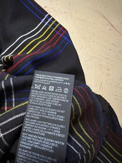 NWT 1190 долларов США Saint Laurent Yves, приталенная шерстяная рубашка в клетку, цвет Черный/Мю 41/16
