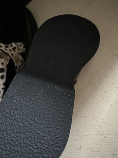 NIB $1145 Saint Laurent Мужские ботинки TEDDY 10 с пряжками BO HELL Черные 9 US/42 E