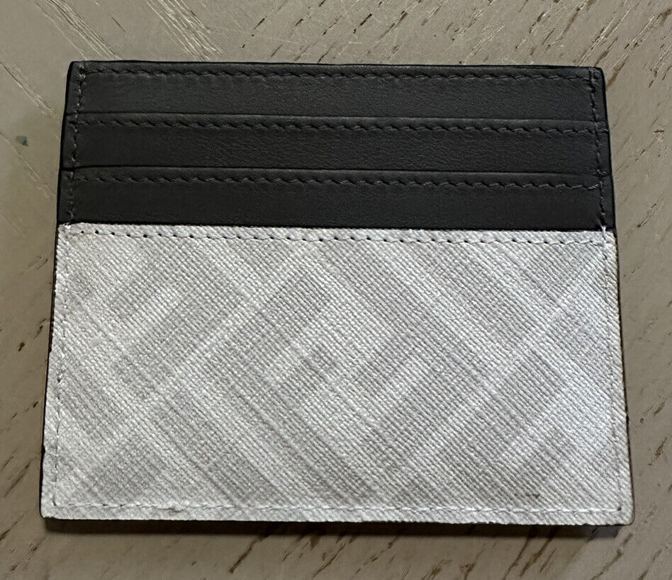 Новый кожаный кошелек с принтом логотипа Fendi, кремовый/красный/серый, Италия