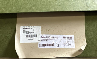 NIB $1800 Gucci Мужские шерстяные/кожаные ботинки Обувь Коричневый/Разноцветный 8 США/7 Великобритания