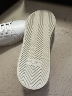 NIB Saint Laurent Мужские кожаные кроссовки белые 12 US/45 EU Италия
