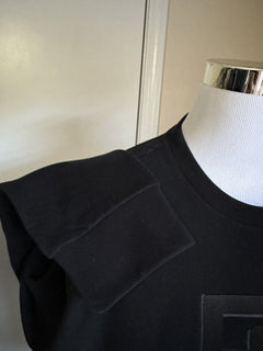 NWT Ralph Lauren Purple Label RL Принт Мужской пуловер Свитер Черный XL Италия