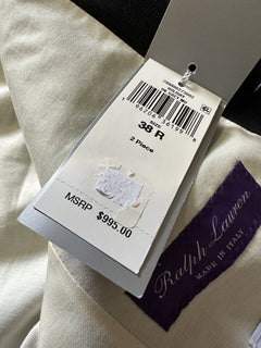 New $995 Ralph Lauren Purple Label Men Vest DK Gray 38R US/48R Eu Italy