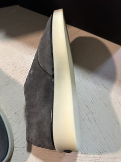 Новые замшевые/кожаные кроссовки Ermenegildo Zegna за 595 долларов США DK Grey 14 US