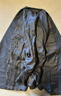 Новый мужской костюм Corneliani в серую полоску за 2650 долларов 44R США/56R ЕС Италия