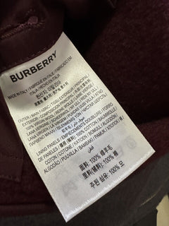 Новое мужское шерстяное пальто оверсайз с капюшоном Burberry за 3550 долларов DARK CHARCOAL 38 US/48 EU