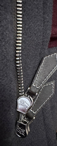 New $3550 Burberry Men’s Oversized Wool Hooded Coat DARK CHARCOAL 38 US/48 Eu