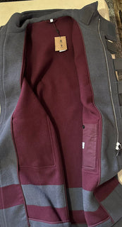 Новое мужское шерстяное пальто оверсайз с капюшоном Burberry за 3550 долларов DARK CHARCOAL 38 US/48 EU
