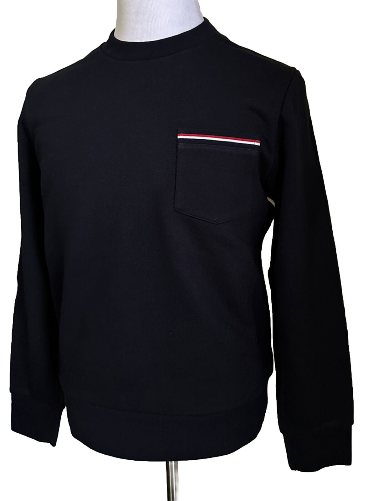 Мужской свитшот с круглым вырезом NWT Thom Browne, пуловер темно-синий M (2) Италия
