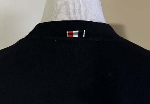 Neu mit Etikett: Thom Browne Herren-Sweatshirt mit Rundhalsausschnitt, Marineblau, M (2), Italien