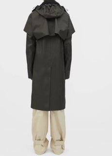 Новый мужской плащ Bottega Veneta из эластичного хлопка цвета DK шоколад S за 3100 долларов США