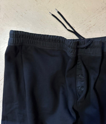 Neu mit Etikett: 690 $ Saint Laurent Herren-Shorts mit Kordelzug, Schwarz, Größe L, Italien