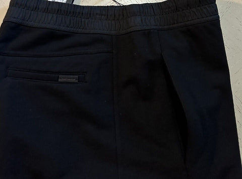 Neu mit Etikett: 690 $ Saint Laurent Herren-Shorts mit Kordelzug, Schwarz, Größe L, Italien