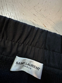 Мужские шорты на шнурке Saint Laurent NWT $690, черные брюки, размер L, Италия