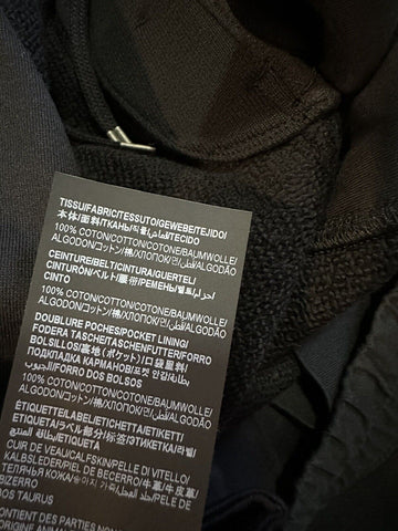 Neu mit Etikett: 690 $ Saint Laurent Herren-Shorts mit Kordelzug, Schwarz, Größe L, Italien