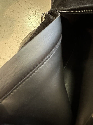 NIB $ 1050 Saint Laurent Herren Lukas Wildleder Stiefel Schuhe Schwarz 10 US/43 Eu 530825