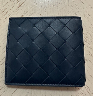 Новый мужской кошелек Bottega Veneta Синий 592778 Италия