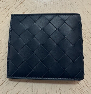 Новый мужской кошелек Bottega Veneta Синий 592778 Италия