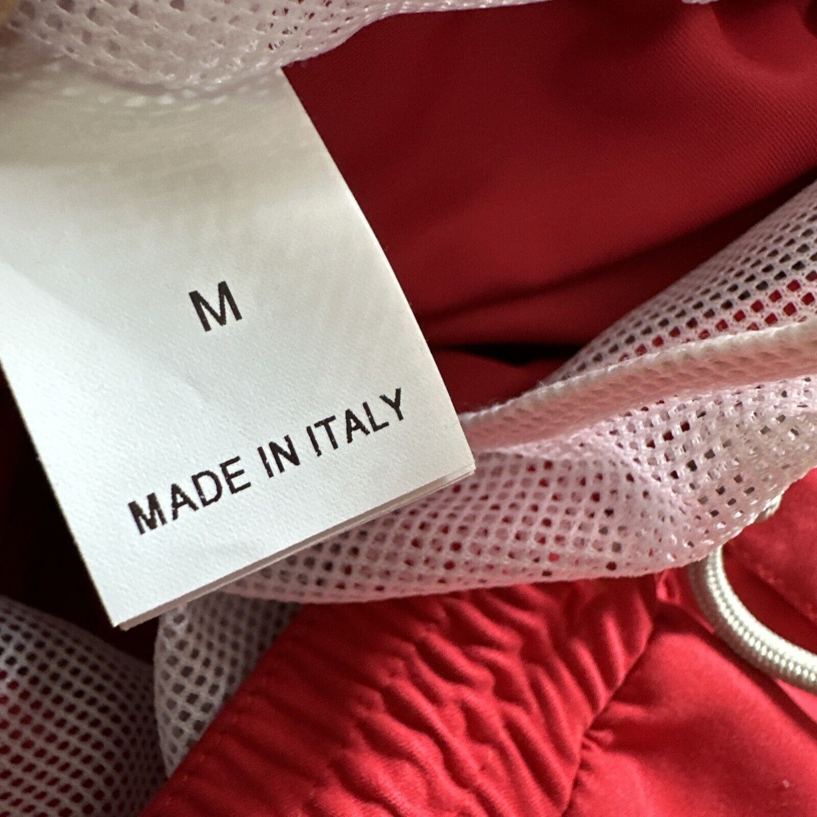 NWT $550 Brunello Cucinelli Мужчины Купальники Короткие Цвета Красный M Италия