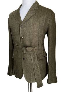 NWT $1495 Ralph Lauren Purple Label Мужской льняной пиджак Зеленый 44R США/54R ЕС