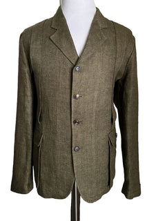 NWT $1495 Ralph Lauren Purple Label Мужской льняной пиджак Зеленый 44R США/54R ЕС