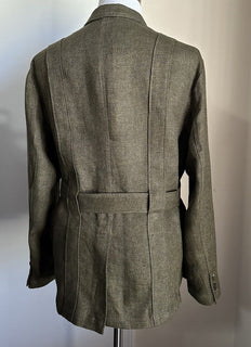 NWT $1495 Ralph Lauren Purple Label Мужской льняной пиджак Зеленый 44R США/54R ЕС