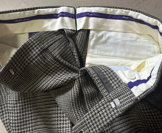 Мужские брюки NWT Ralph Lauren Purple Label зеленые/мульти 36 США (52 ЕС) Италия