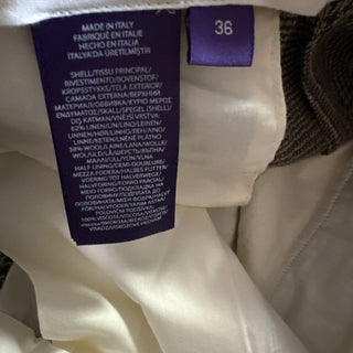 Мужские брюки NWT Ralph Lauren Purple Label зеленые/мульти 36 США (52 ЕС) Италия